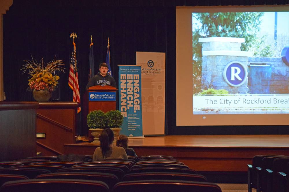 Matthew Jones shares his research on the city of Rockford